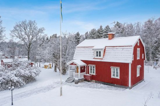 Villa, Kammarp Ekhyddan 1, Österbymo, Ydre