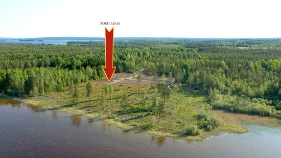 Tomt, Skålviksvägen, Tomt vid Siljan, Utanmyra/Sollerön, Mora