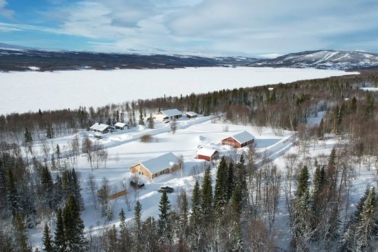 Tomt, Lövberg tomtområde, Klimpfjäll, Vilhelmina