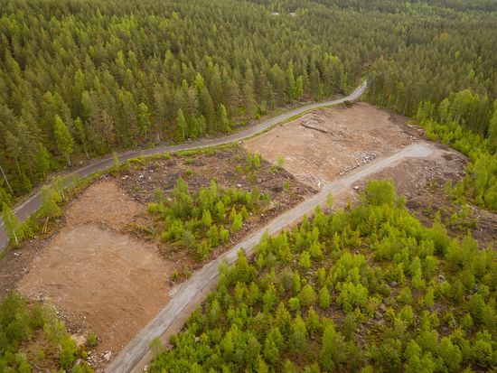 Tomt, Slaggen 84, Aspeboda, Falun