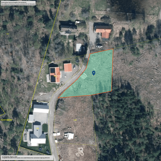 Tomt, Jäders-Ekeby 13, Mora/Sundbyholm, Eskilstuna