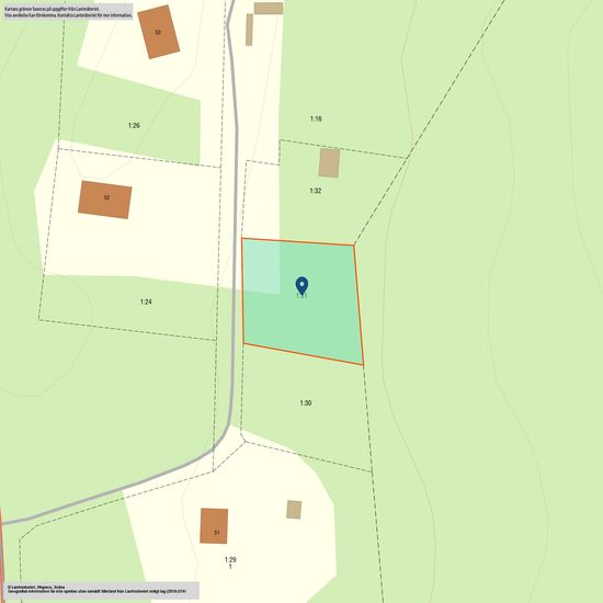 Tomt, Hedgärde, Bollebygd