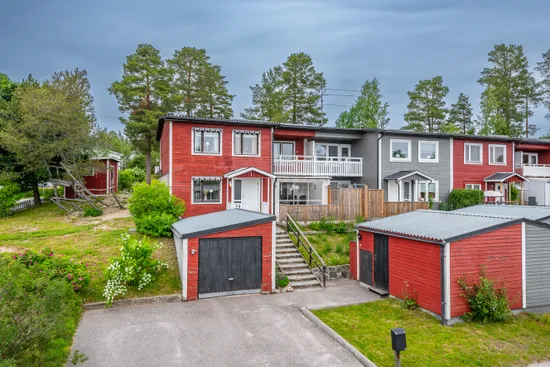 Villa, Logevägen 1, Klockarberget, Sundsvall