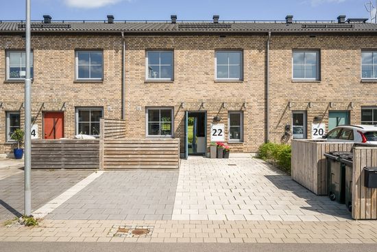 Radhus, Bjälloxegatan 22, Gustavslund, Helsingborg