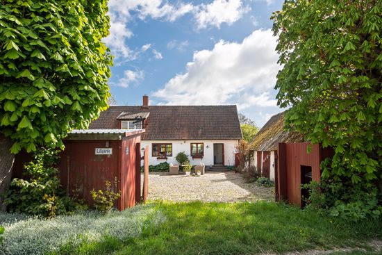 Villa, Lillgärde, Östra Vemmenhög 1945, Sydkusten, Skurup