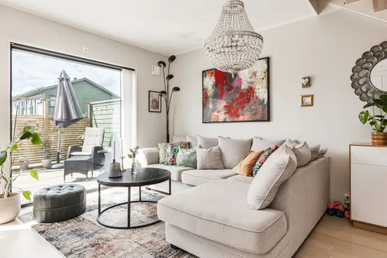 Bostadsrätt, Radhus, Lia Nils väg 7D, Glommen, Falkenberg