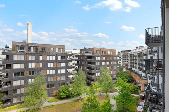 Bostadsrätt, Hammarby Allé 5, Hammarby sjöstad, Stockholm