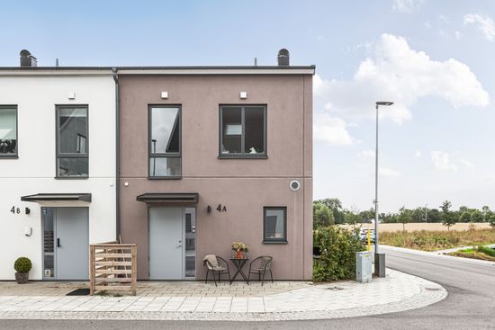 Bostadsrätt, Radhus, Plåtgatan 4A, Anderslöv, Trelleborg