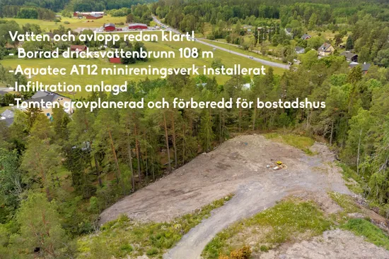 Tomt, Åsättravägen 15C, Åsättra, Österåker