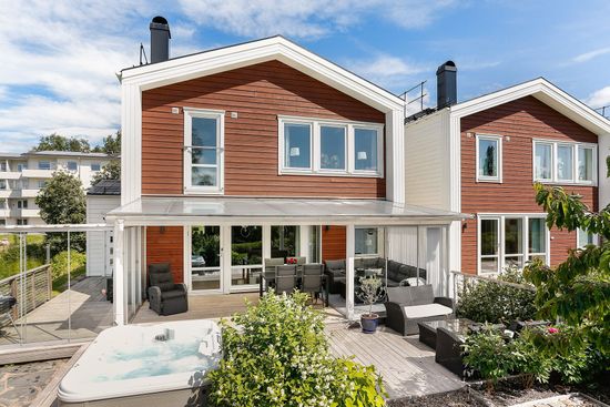 Radhus, Kolonibacken 2, Brännan, Härnösand