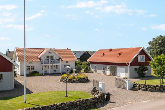 Villa, Fyrstrandsvägen 3, Trönningenäs, Varberg