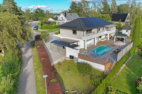 Villa, Vintervägen 21B, Västra Jakobsberg, Järfälla