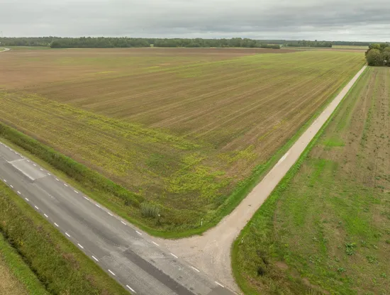 Gård/Skog, Tre skiften bra åkermark , Mellersta Gotland, Gotland