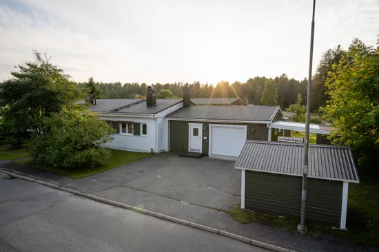 Villa, Radhus, Grindvägen 17, Mobacken, Skellefteå