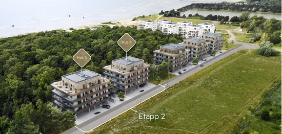 Bostadsrätt, Strandfuregatan 3 - Kvirkelhusen Etapp 2 - lgh 4-1302, Lomma - Strand, Lomma