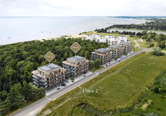 Bostadsrätt, Strandfuregatan 1 - Kvirkelhusen Etapp 2 - Lgh 5-1301, Lomma - Strand, Lomma