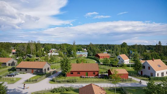 Tomt, Eskösundskroken      2-12 och 11-13, Eskösundet, Gävle