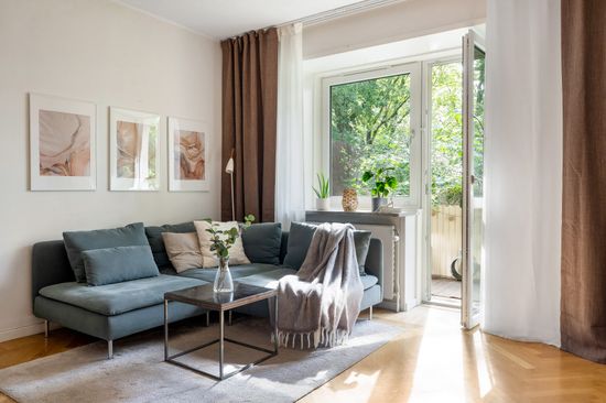 Bostadsrätt, Sandhamnsgatan 13, 1 tr, Gärdet, Stockholm