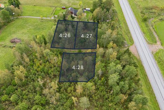 Tomt, Vretvägen, Uppsala