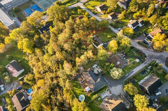 Tomt, Jerikovägen 6, Snättringe, Huddinge