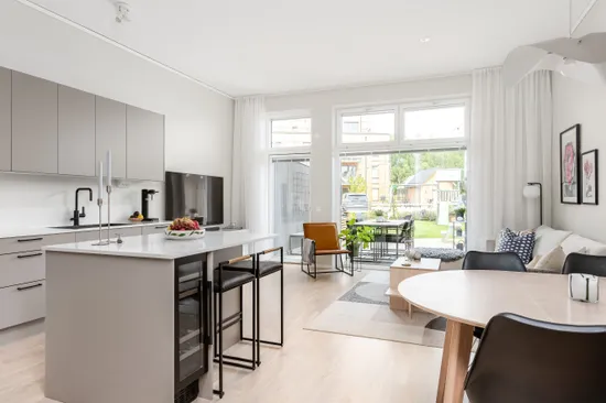 Radhus, Skogsvallsgatan 23, Hjulsbro, Linköping
