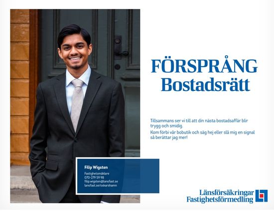 Bostadsrätt, Hantverksgatan 33 A, Centralt, Oskarshamn