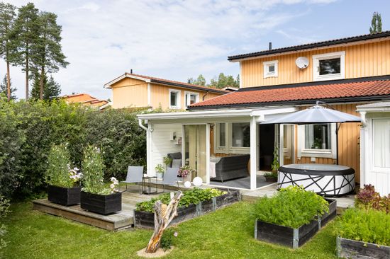 Bostadsrätt, Radhus, Ottfjällsvägen 28, Nedre Torvalla, Östersund