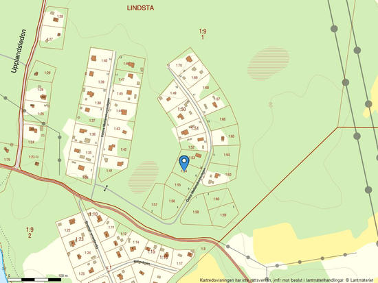 Tomt, Östra Mellanskogsvägen 8, Järlåsa, Uppsala