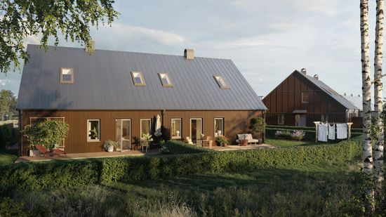 Radhus, Predikantens väg 4-6, Trosa - Tomtaklint, Trosa