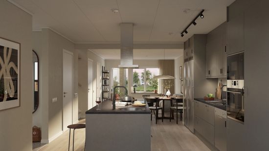 Villa, Radhus, Lukas gata 41, Samset, Jönköping