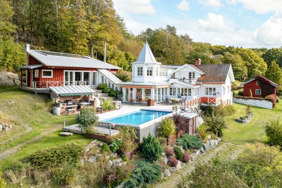 Villa, Östra Näs  Skåpesund 71, Skåpesund ( nordvästra delen ), Tjörn