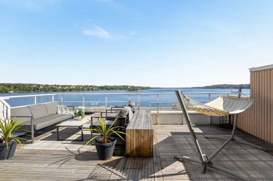 Radhus, Slipvägen 12, Gåshaga, Lidingö
