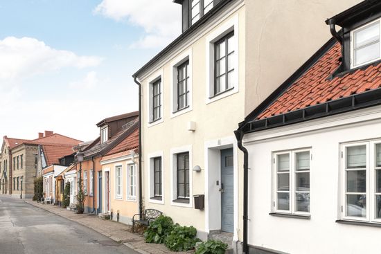 Villa, Radhus, Skansgatan 12, Centrala Ystad, Ystad