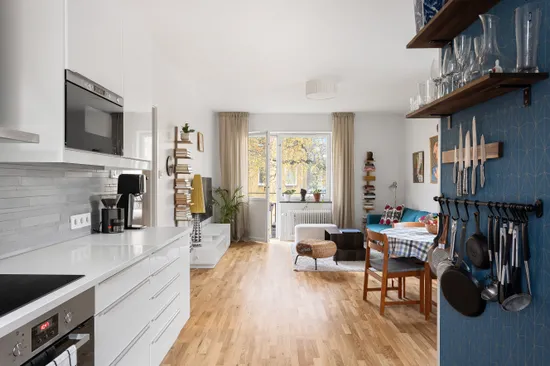 Bostadsrätt, Damastvägen 9 2tr, Bromma / Riksby, Stockholm