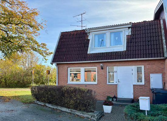 Villa, Radhus, Stavstensvägen 51, Trelleborg Väster, Trelleborg