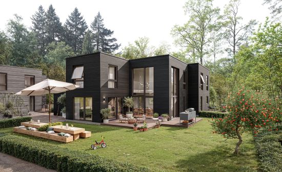 Radhus, Persvägen, Gustavsvik, Nacka