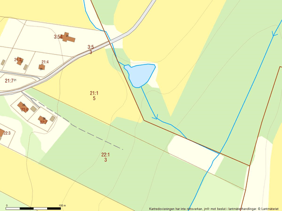 Tomt, Del av Skänstad 21:1, Dalsjöfors, Borås