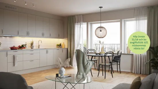 Bostadsrätt, Trombonvägen 15, Tröinge Ängar, Falkenberg