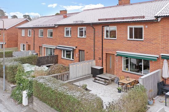 Radhus, Edsbäcksvägen 22, Sollentuna