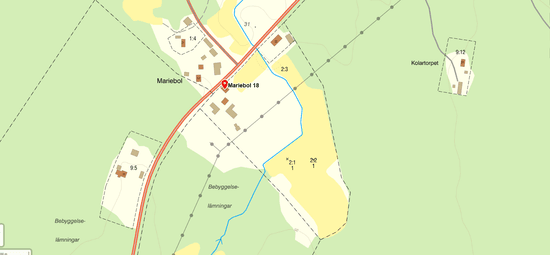 Gård/Skog, Mariebol 18, Östhammar