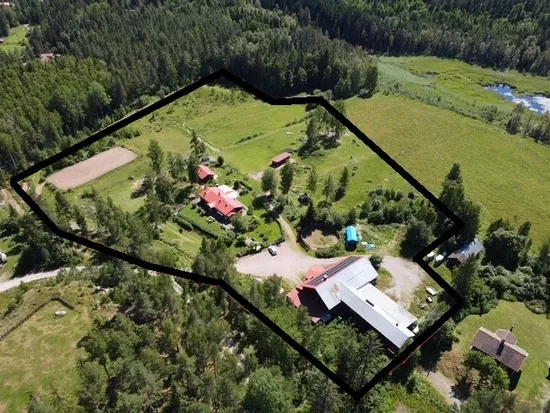 Gård/Skog, Nygården 55 (Tronshagens Gård), Aspeboda, Falun