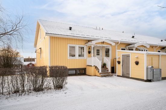 Villa, Radhus, Fodergränd 34, Bergsbyn, Skellefteå