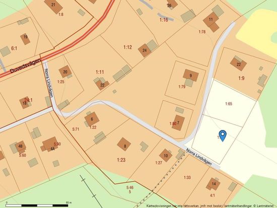 Tomt, Duved 1:64, Söråker, Timrå