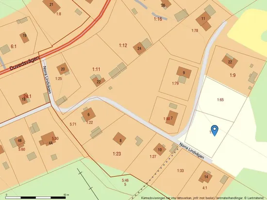 Tomt, Duved 1:64, Söråker, Timrå