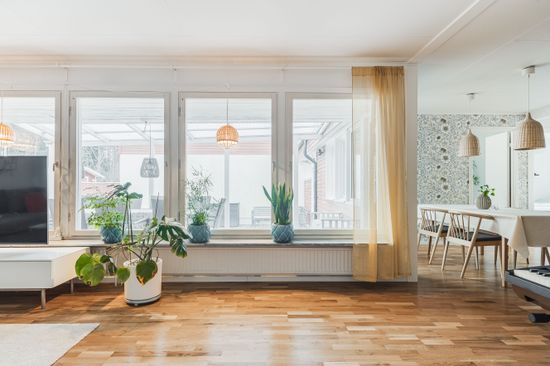 Villa, Radhus, Vallgångsvägen 33, Höjersdal, Gävle