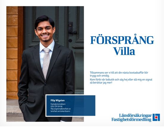 Villa, Radhus, Gränsborgsvägen 6A, Åsa, Oskarshamn