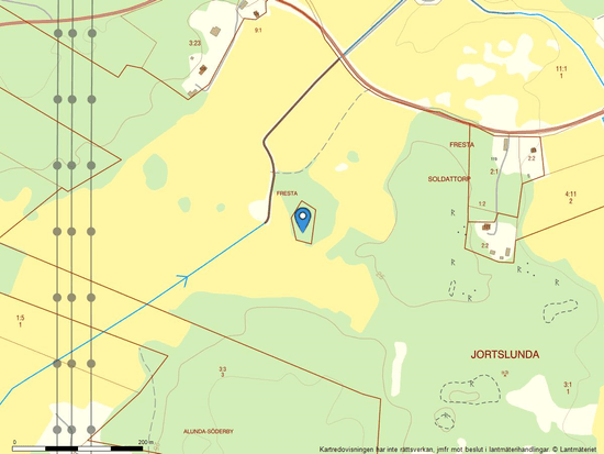 Tomt, Fresta 126, Alunda, Östhammar