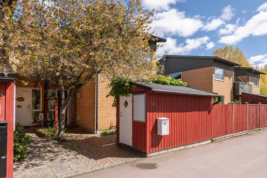 Villa, Radhus, Torsten Fogelqvists gata 116, Klockaretorpet, Norrköping