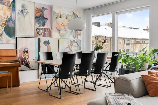 Bostadsrätt, Sandhamnsgatan 39, Gärdet, Stockholm