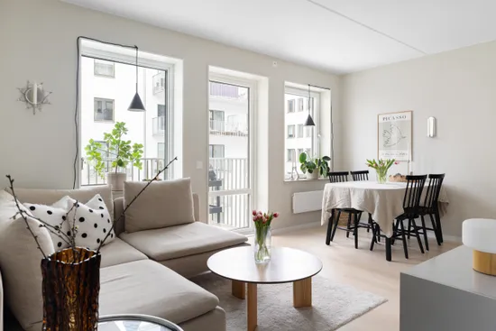 Bostadsrätt, Kolonnvägen 6, Haga Norra, Solna